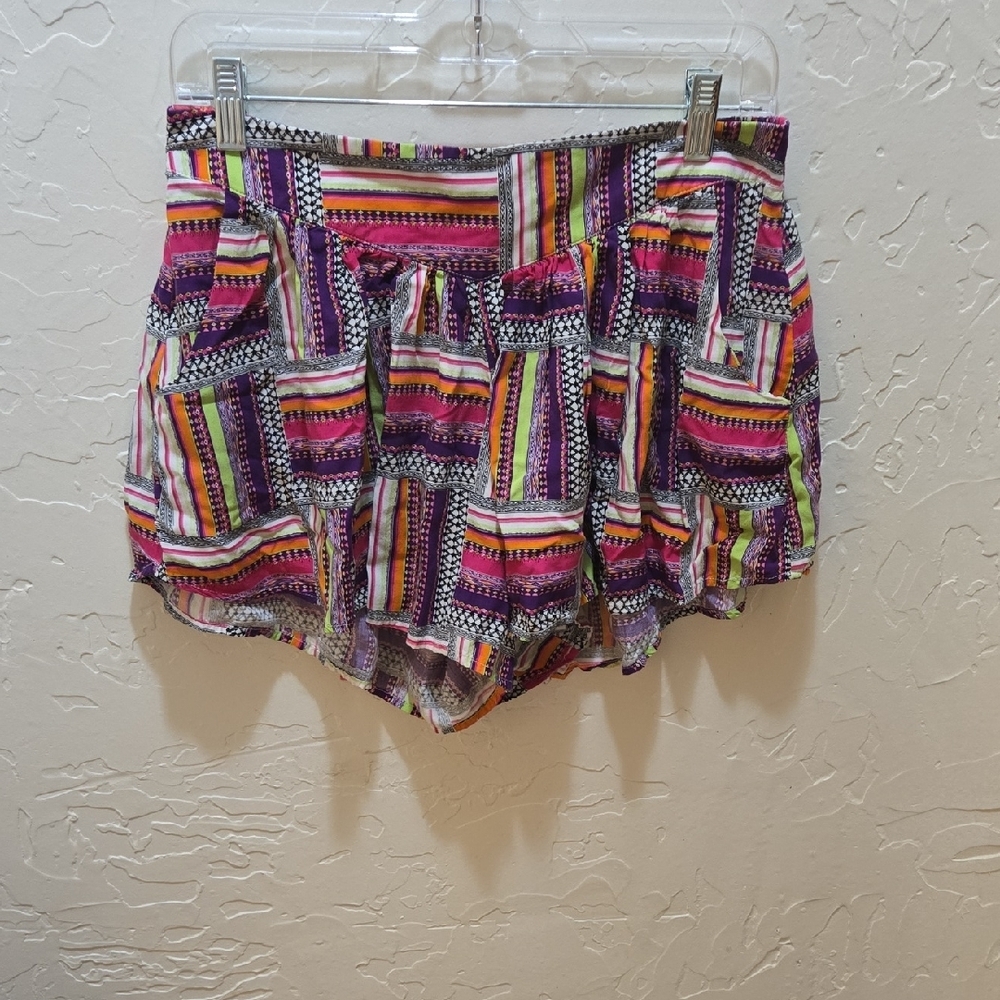 3/$10 Boom Boom Jeans Multicolor High Waist Shorts
